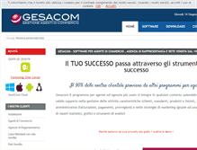 Tablet Screenshot of gesacom.it